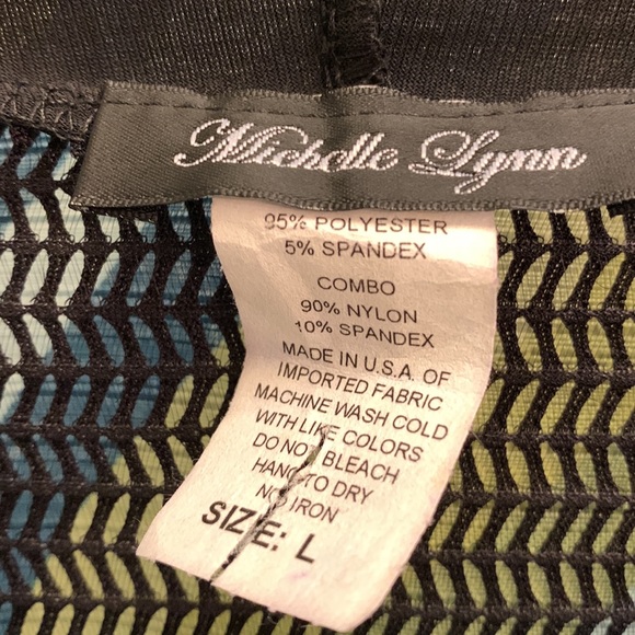 Michelle Lynn black shrug stretch, sheer back, really nice, - Picture 2 of 3